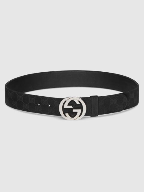 GUCCI Belt with Interlocking G buckle