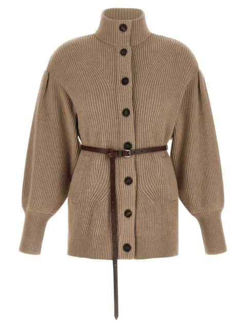 Brunello Cucinelli Brunello Cucinelli Women English Half-Ribbed Cardigan