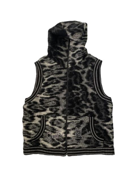 Other Designers Cozy LMG La Moda Goji Sleeveless Jacket/Vest Full Zipper