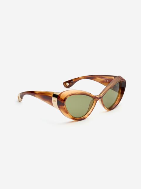 Jean Paul Gaultier THE BROWN PARISIAN CAT SUNGLASSES