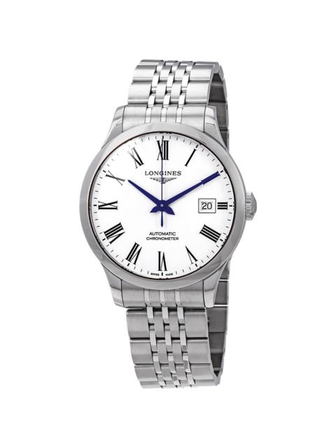 Longines Longines Record Automatic White Dial Men's Watch L28204116
