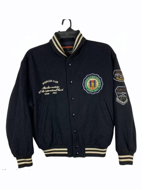 Other Designers McGregor Club Varsity Jacket Rugby Club Patches