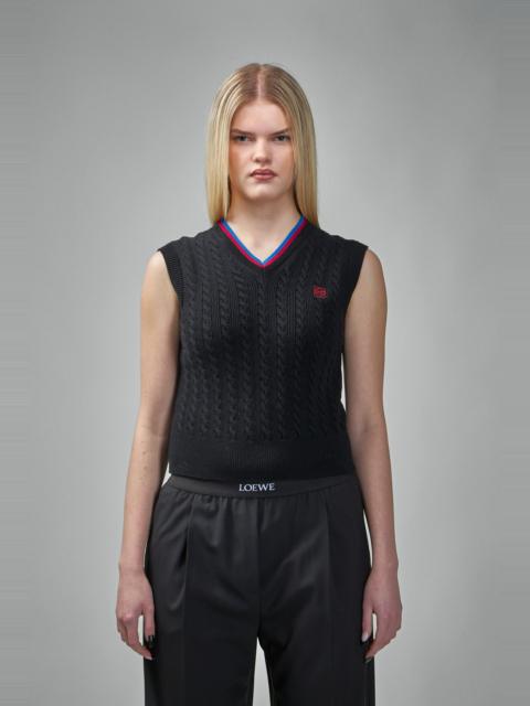 Loewe Vest in Cotton