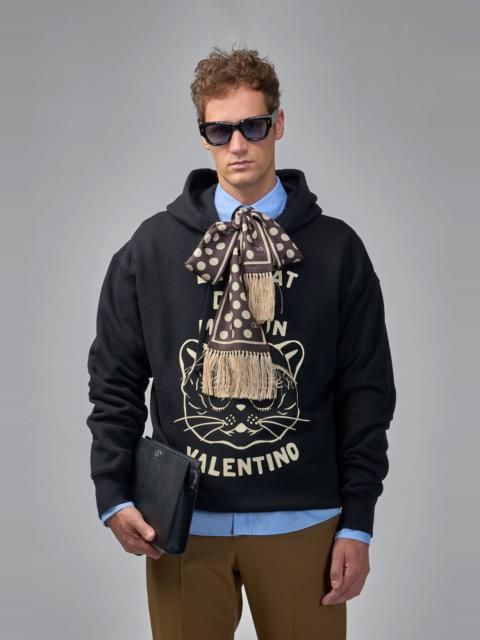 Valentino Jersey Felpa Le Chat De La Maison