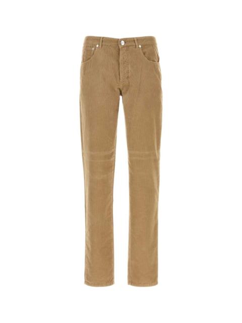 Brunello Cucinelli Brunello Cucinelli Men Camel Corduroy Pant