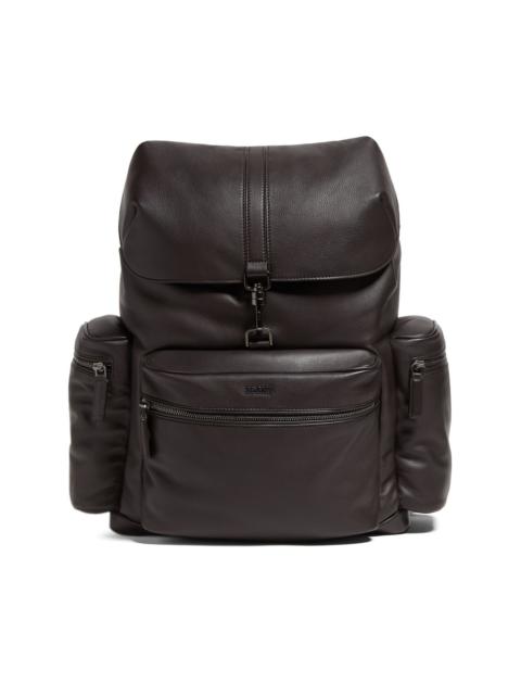 leather backpack
