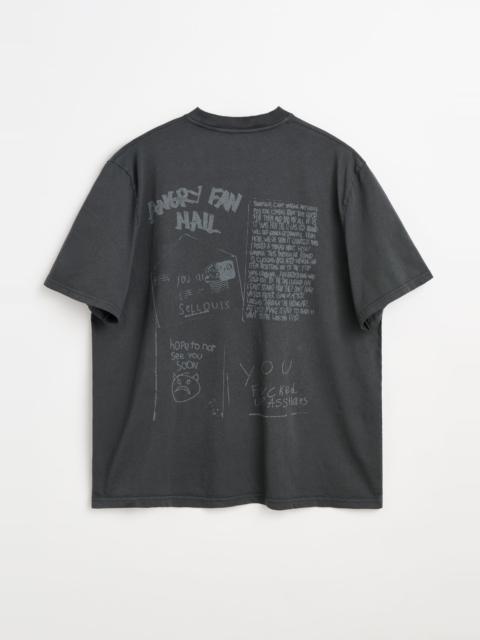 Our Legacy Box T-Shirt Angry Fan Mail Print