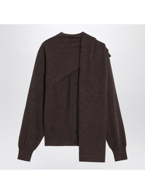 FERRAGAMO Ferragamo Clay Mélange Cashmere Cardigan Women