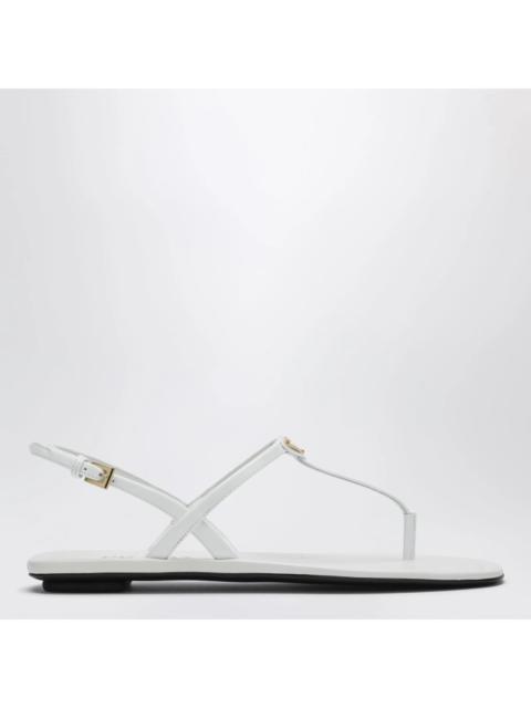 Prada Prada Triangle Logo Thong Sandal (120)
