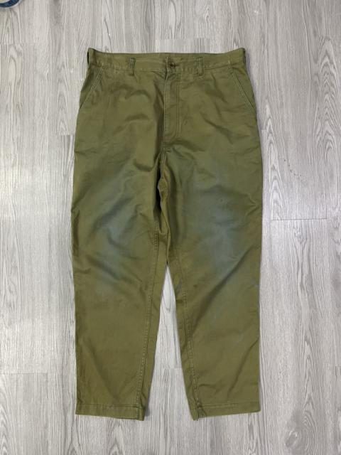 Comme des Garçons Homme CDG homme two faded tone low rise chinos pant