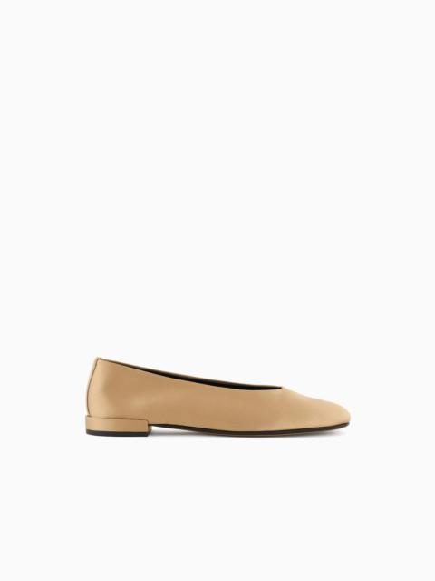 GIORGIO ARMANI GIORGIO ARMANI X 10 CORSO COMO SATIN BALLERINAS