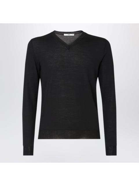 FENDI Fendi Black Wool Jumper Men