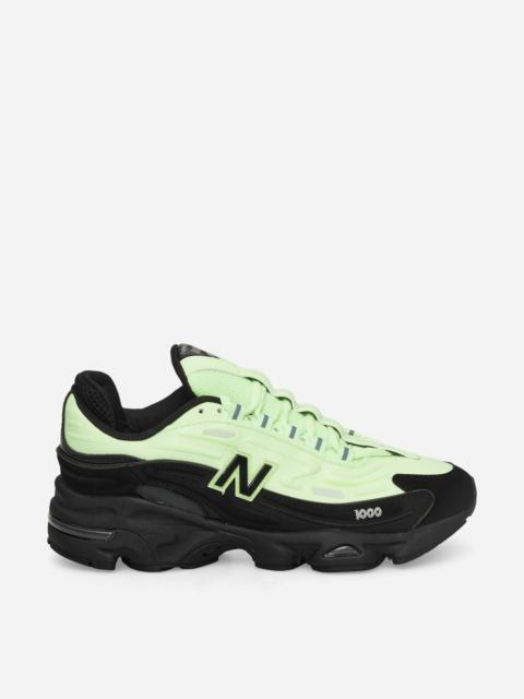 New Balance 1000D Sneakers Black / Mint Flash