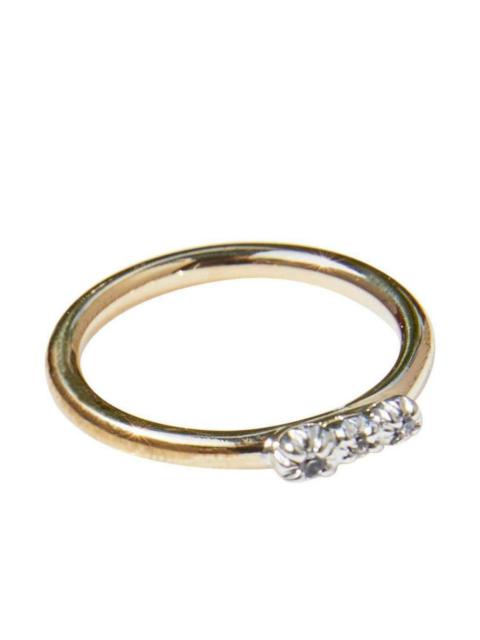 Other Designers Sapphire Engagement Love Ring Silver Bronze