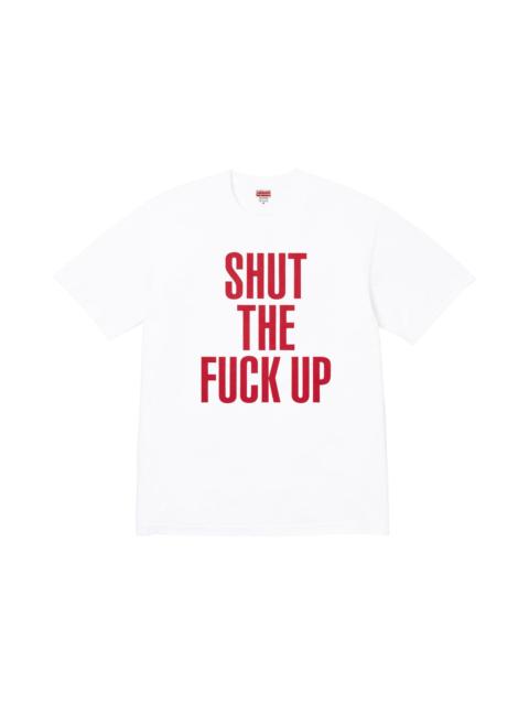 Supreme Supreme x Number (N)Ine Shut Up Tee 'White'