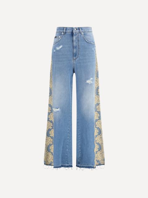 Dolce & Gabbana Five-pocket denim Jeans