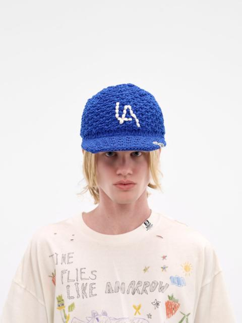 Maison MIHARAYASUHIRO Blue LA Crochet Knit Hat