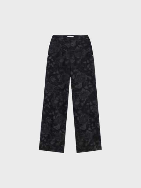 Blumarine LASER DENIM PANTS