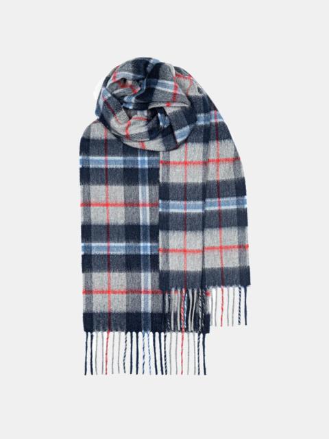 GLOVERALL Unisex Cashmere Scarf Douglas Navy