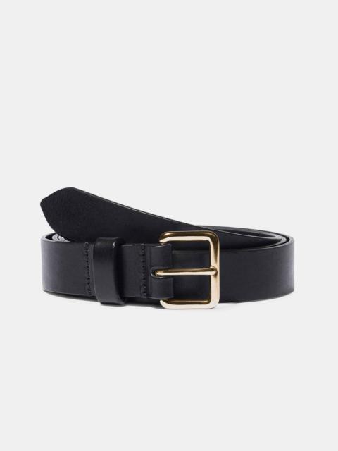 Emme Parsons YOYO BELT IN BLACK WITH GOLD BUCKLE — EXCLUSIVE