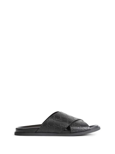 GUCCI Rhein Criss-cross S Gg Slip-on