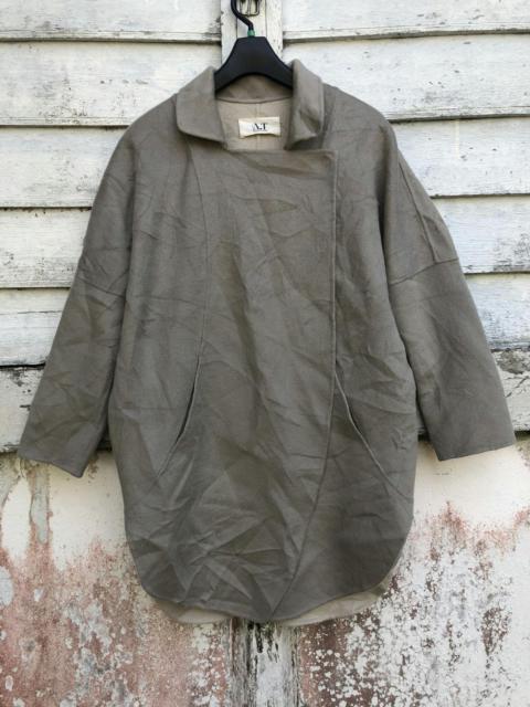 Other Designers Designer - Atsuro Tayama Asymmetrical Coat Jacket