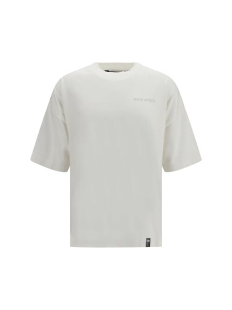Palm Angels Palm Angels Devil Loose T-shirt Off White Light Grey