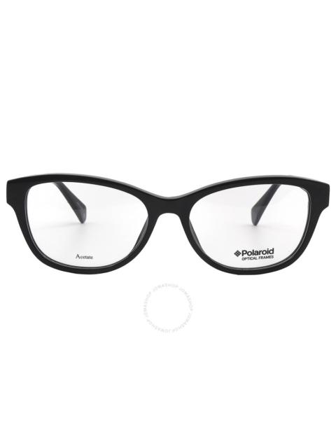 Other Designers Polaroid Core Demo Cat Eye Ladies Eyeglasses PLD D370 0807 52