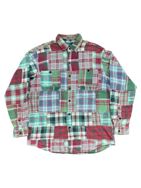 Polo Ralph Lauren VERY RARE VINTAGE SHIRT POLO RALPH LAUREN PATCHWORK CODY