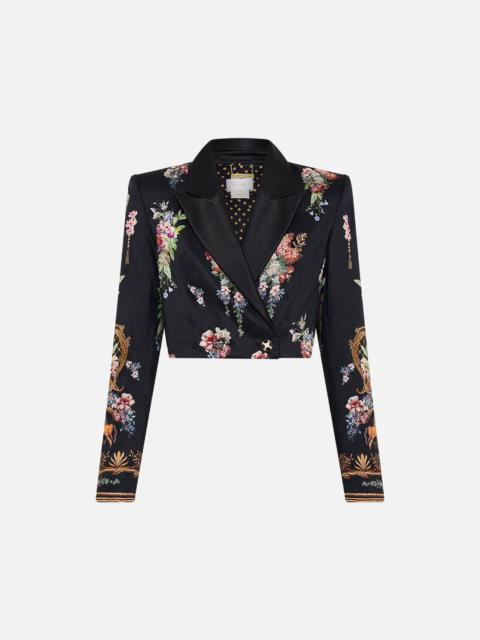 CAMILLA CROPPED TAILORED DOUBLE BREASTED JACKET