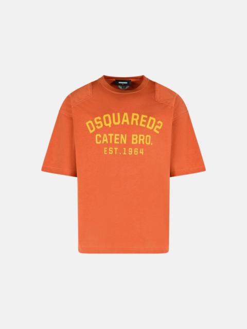 DSQUARED2 BRICK COTTON T-SHIRT