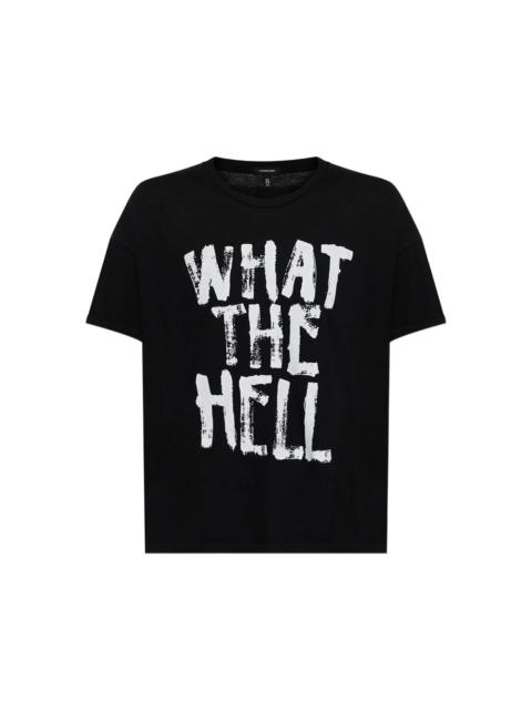 printed cotton T-shirt