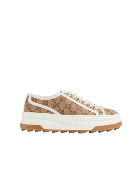 GUCCI Gg Canvas Platform Sneaker