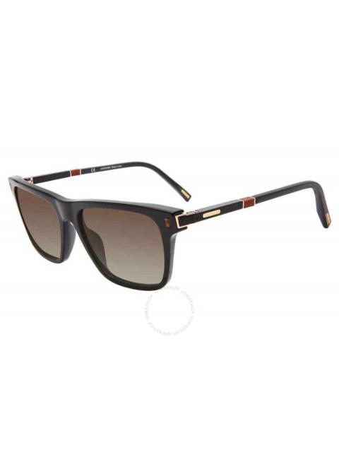 Chopard Chopard Smoke Brown Gradient Square Men's Sunglasses SCH312 700P 55