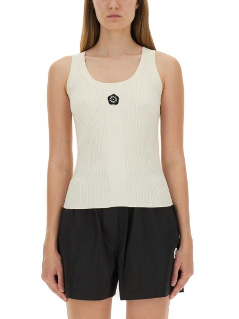 KENZO Kenzo Women Tank Top With Embroidery "Boke Flower 2.0"