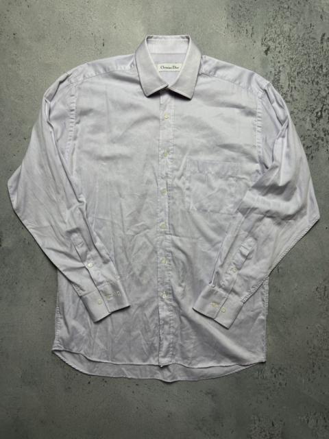 Dior Vintage 90s Christian Dior Italy Button Up Shirt Lux 15 1/2