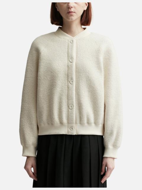 NOTHING WRITTEN ALPACA WOOL RAGLAN JUMPER