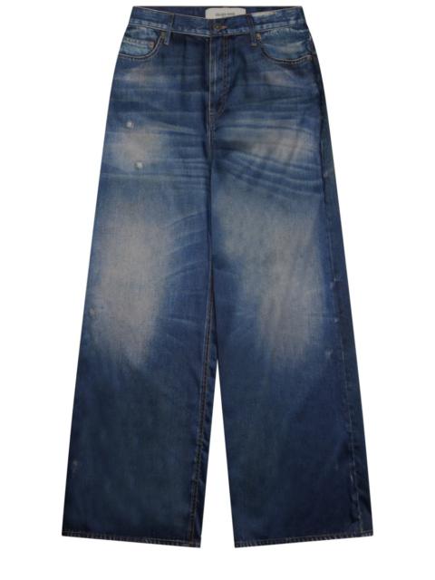 Golden Goose PANTALONE CON STAMPA JEANS