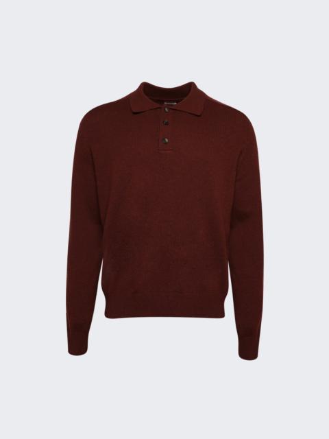 BODE Cashmere Polo Brown