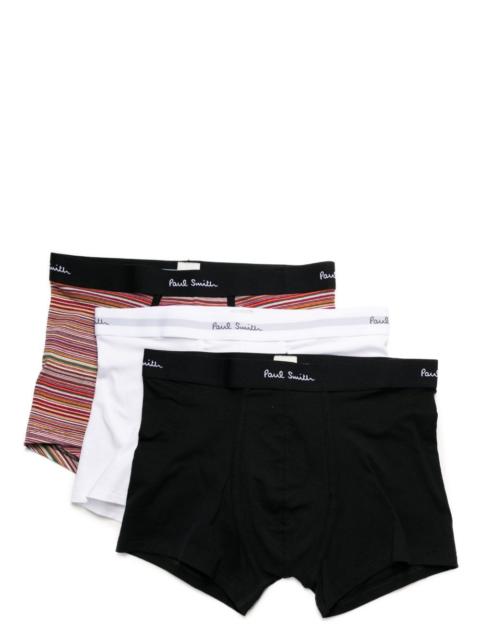 Paul Smith Paul Smith Men Mix Signature 3-Pack Boxer Shorts