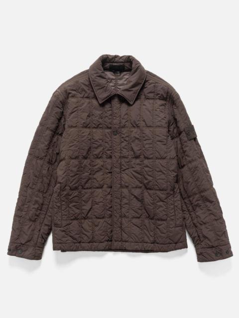 Stone Island Nylon Padded Coach Jacket Dark Brown