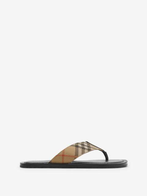 Burberry Check Pavilion Sandals​