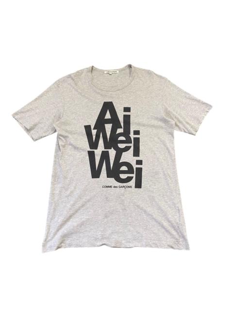Comme Des Garçons Rare Comme des Garçons x Ai Weiwei T-Shirt Gray Tee|