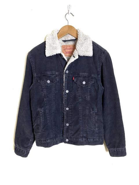 Vintage Levis Corduroy Sherpa Denim Trucker Jacket