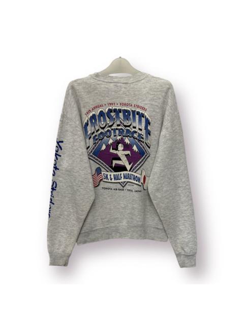 Other Designers Vintage - 🔥 90's Jerzees 16th Annual Marathon Frostbite Footrace