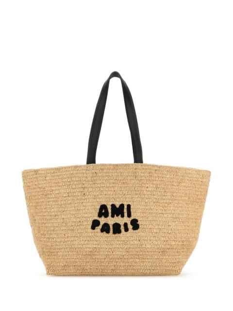 AMI Paris Ami Women Raffia Shopping Bag