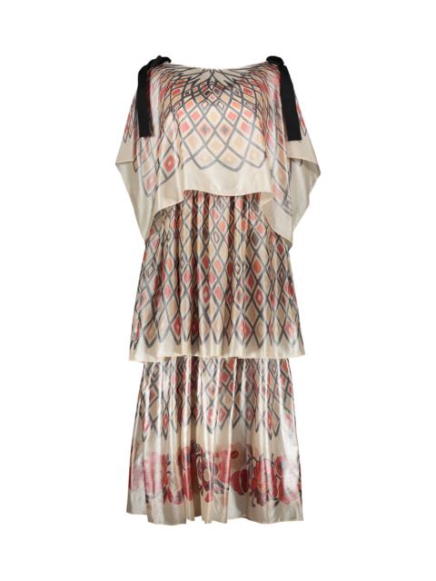FENDI Printed Silk Dress