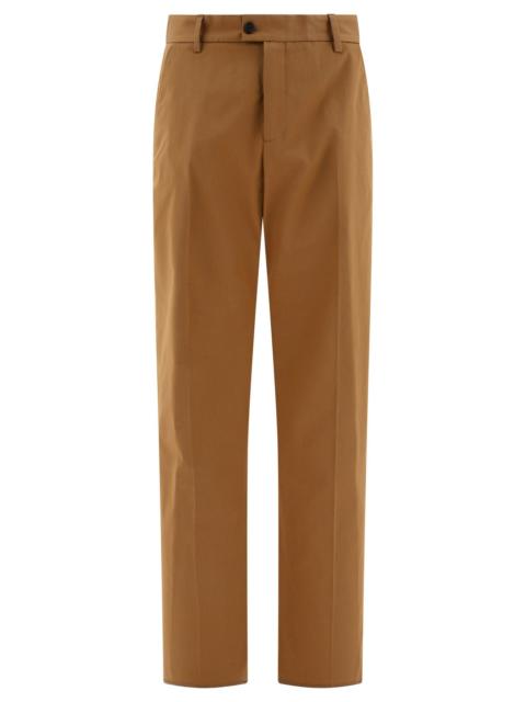 Alexander Mc Queen Tailored Trousers With Back Logo