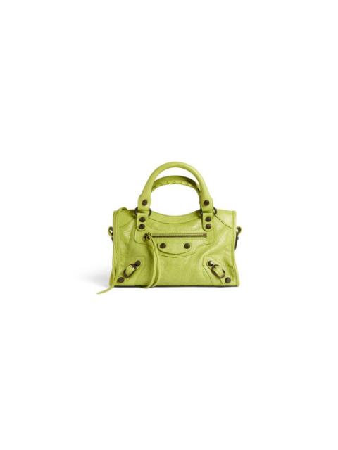 BALENCIAGA Women's Le City Bag Mini in Pistache