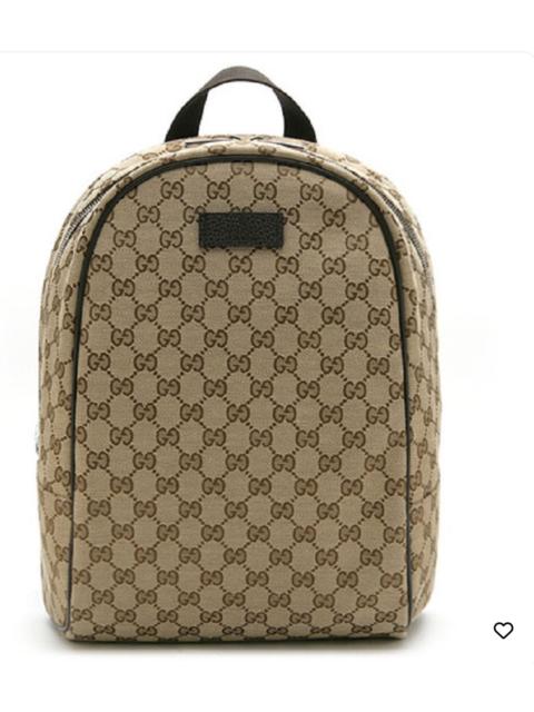 GUCCI Gucci GG Supreme Logo Backpacks